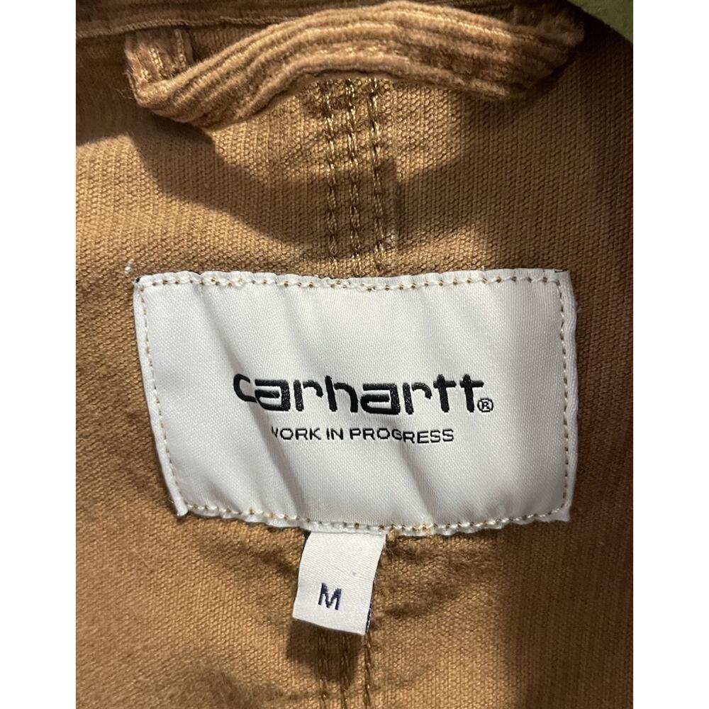 Carhartt WIP Womens Michigan Hamilton Chore Jacket Medium Brown Corduroy - Picture 9 of 15